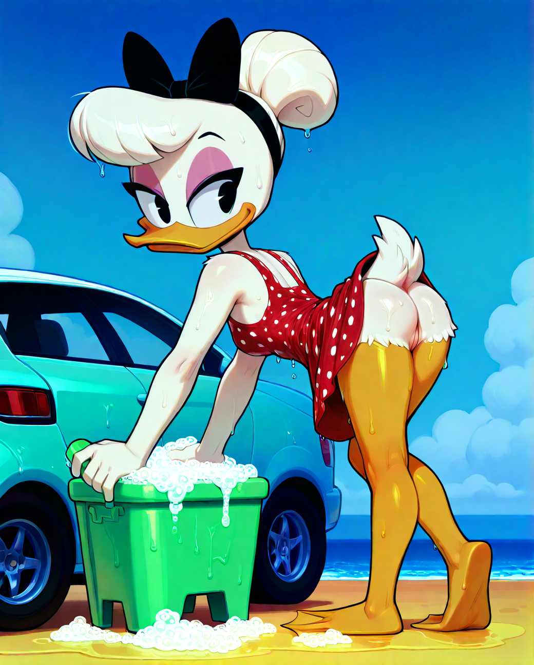 AI-generated Daisy_Duck DuckTales DuckTales_(2017)