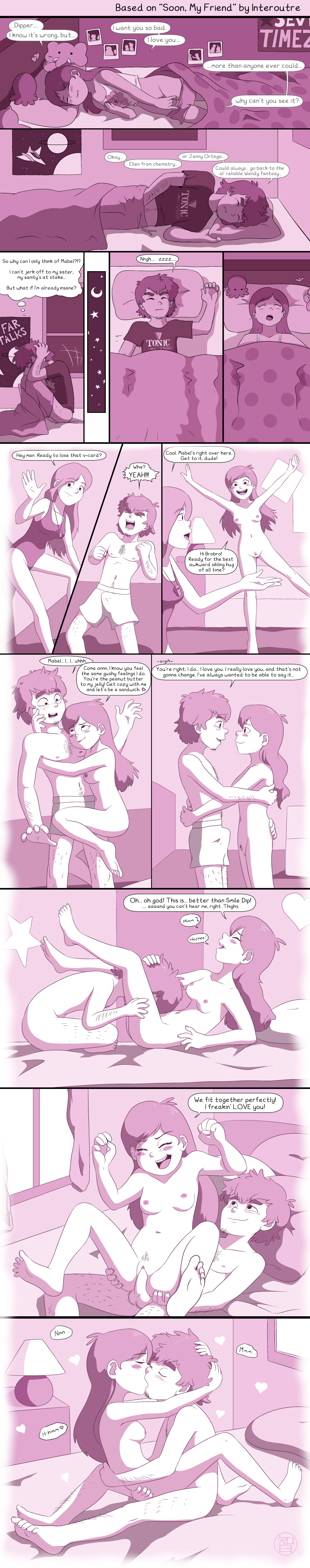 ColdFusion Dipper_Pines Gravity_Falls Mabel_Pines comic