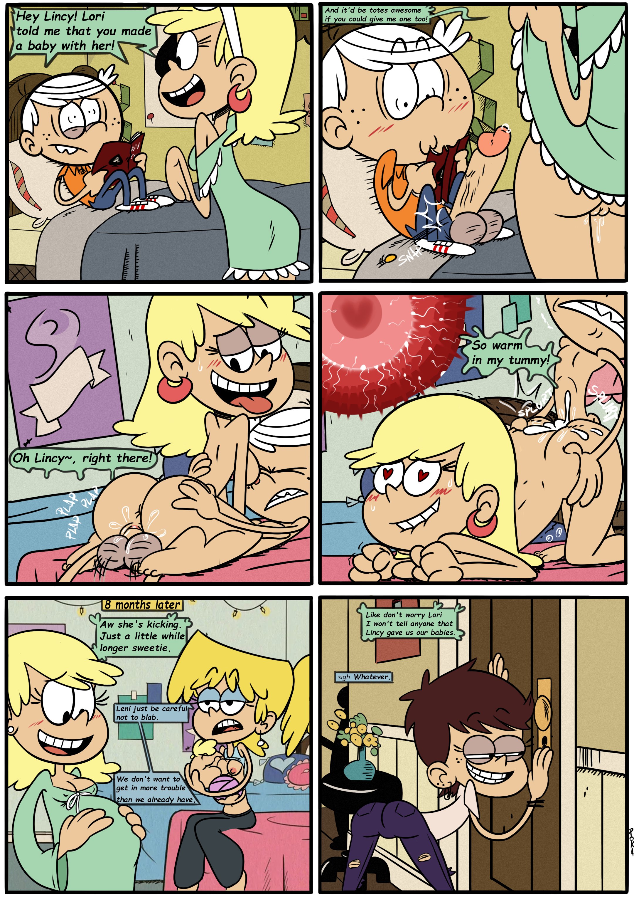 Post 5504545 Comic Leniloud Lincolnloud Loriloud Lunaloud Pokachu Theloudhouse 8194