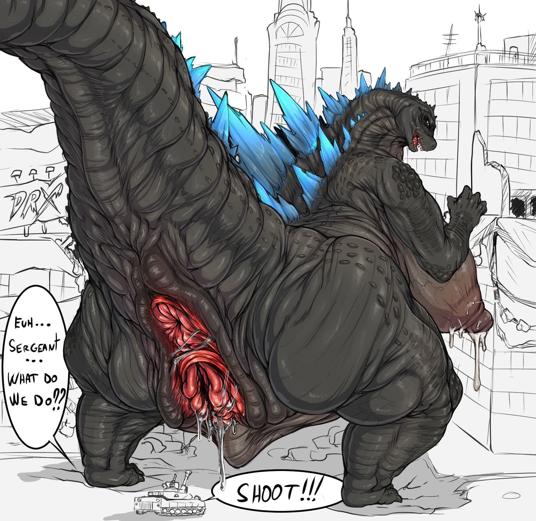 Godzilla rule 34