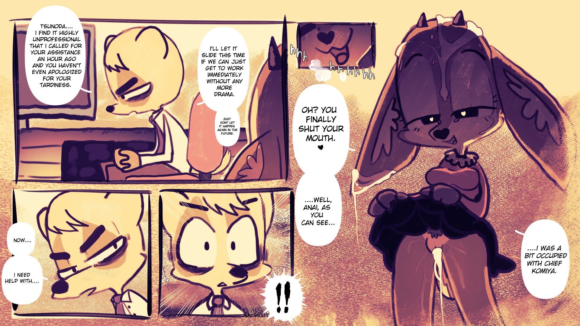 Post 4421464 Aggretsuko Anai Canaryprimary Comic Tsunoda 