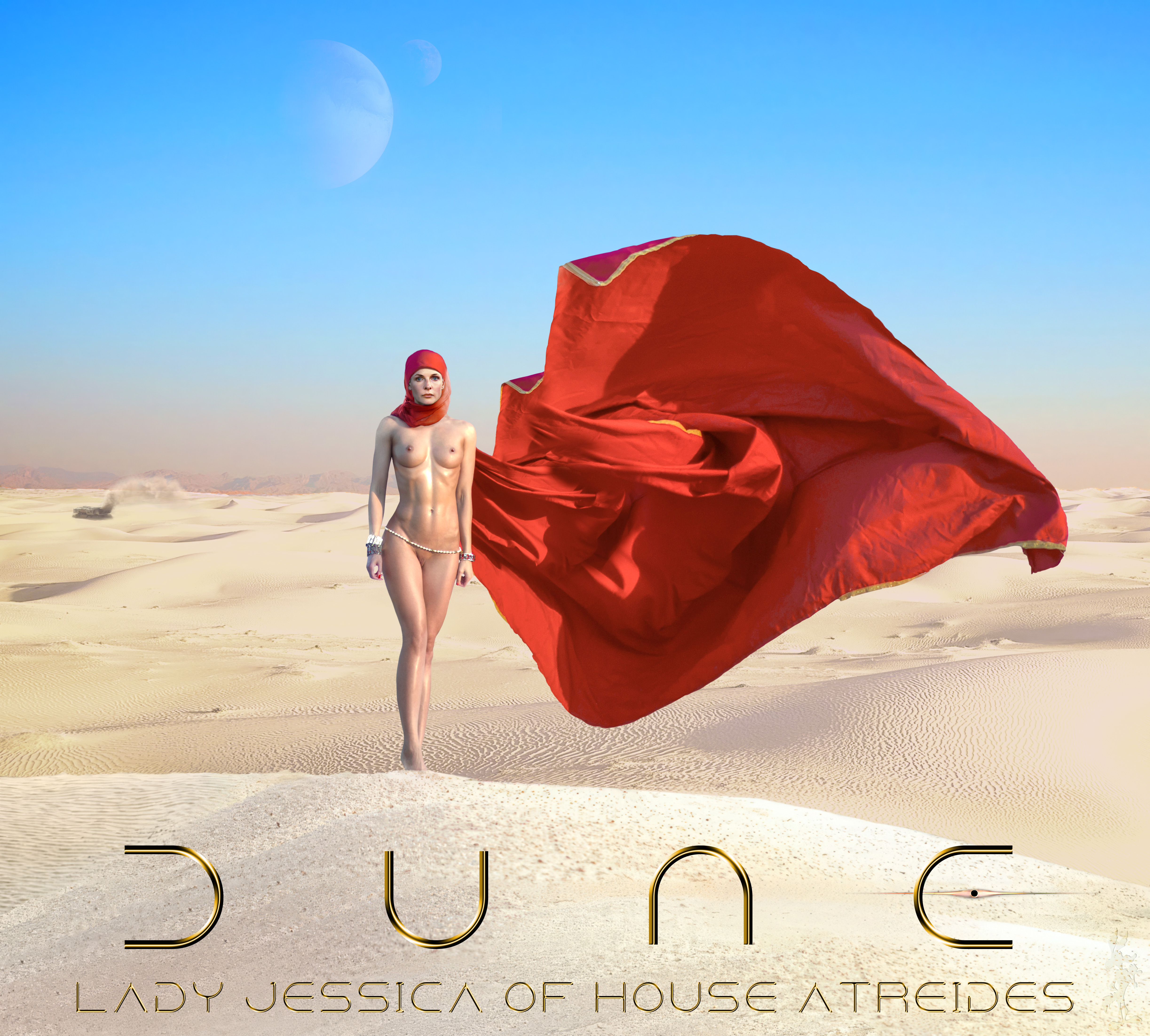 Dune Dune_(2021_film) Lady_Jessica_Atreides Rebecca_Ferguson fakes wileecoyote1969