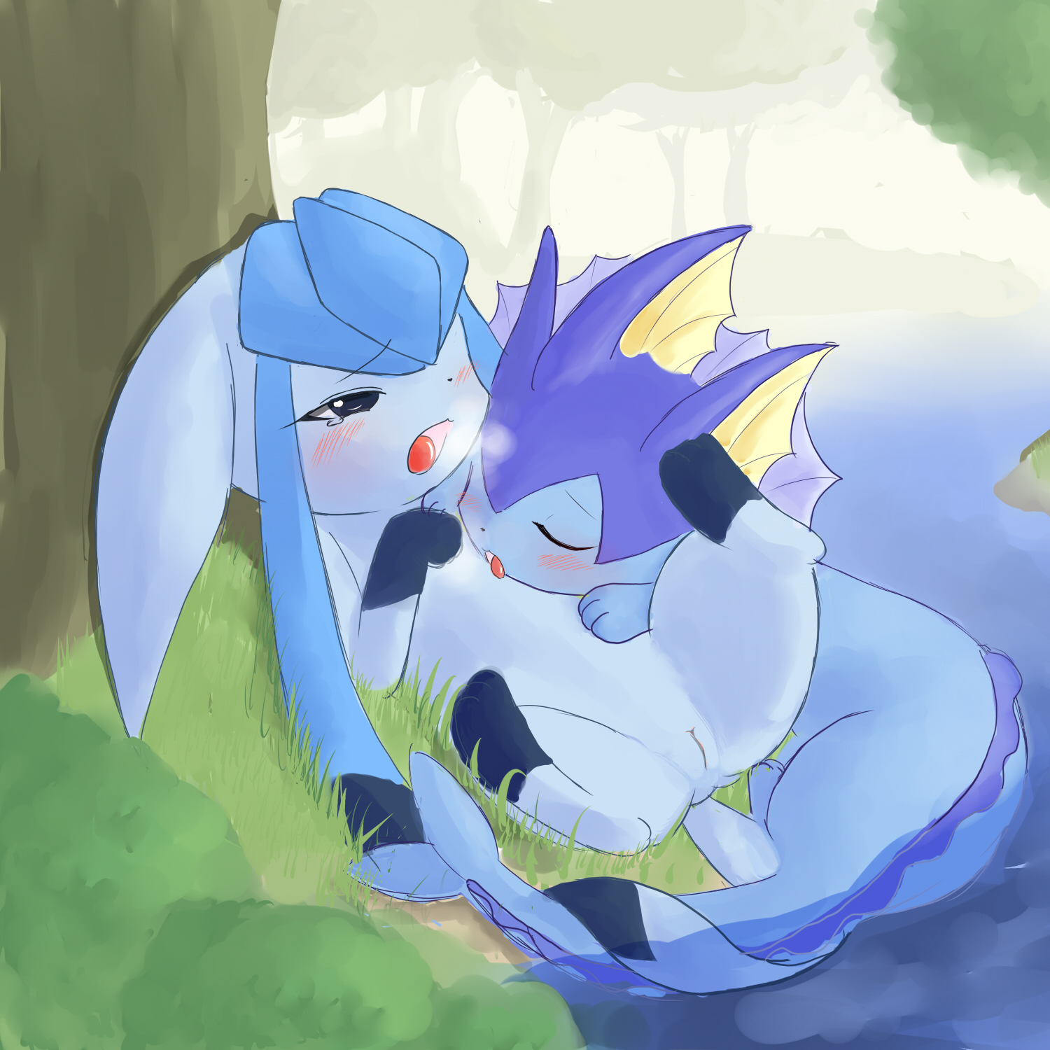 Vporon - Post 575831: Glaceon Porkyman Vaporeon