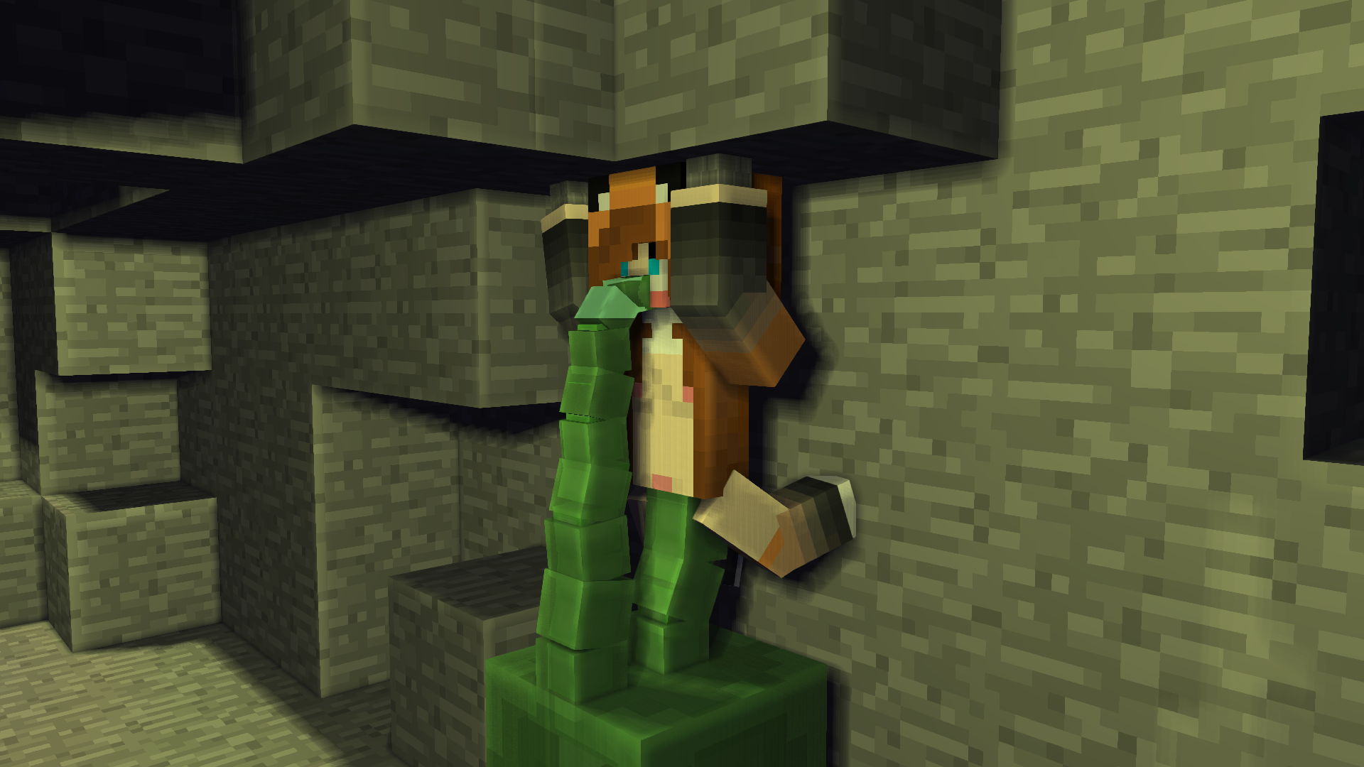 Post 1480602: Mine-imator Minecraft omgitsfirefoxx slime YouTube