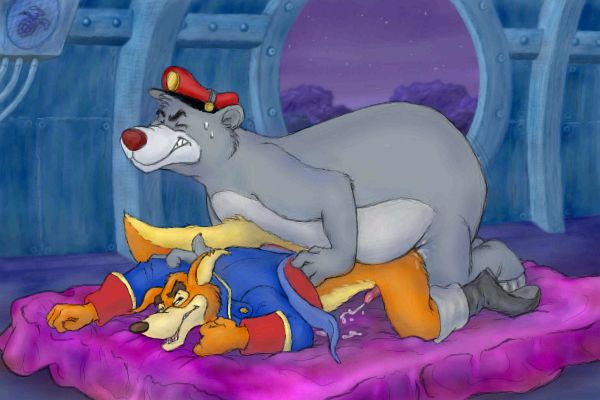 Baloo Blackberry_Dragon Don_Karnage TaleSpin