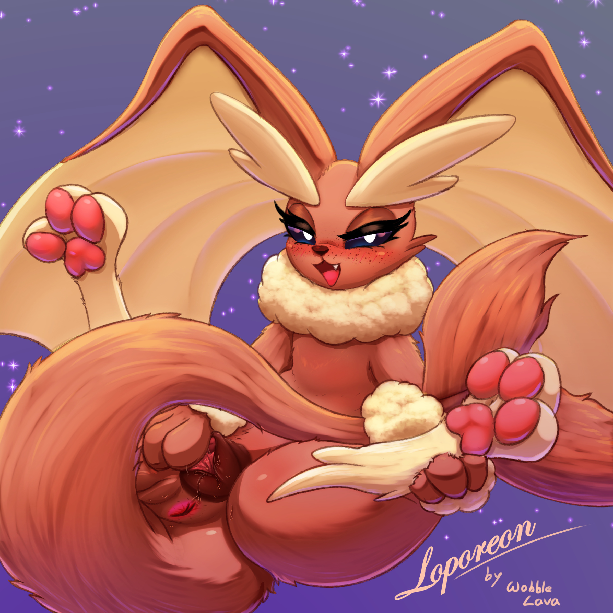 Post 5860694 Lopunny Porkyman Porkymaninfinitefusion Vaporeon Wobblelava