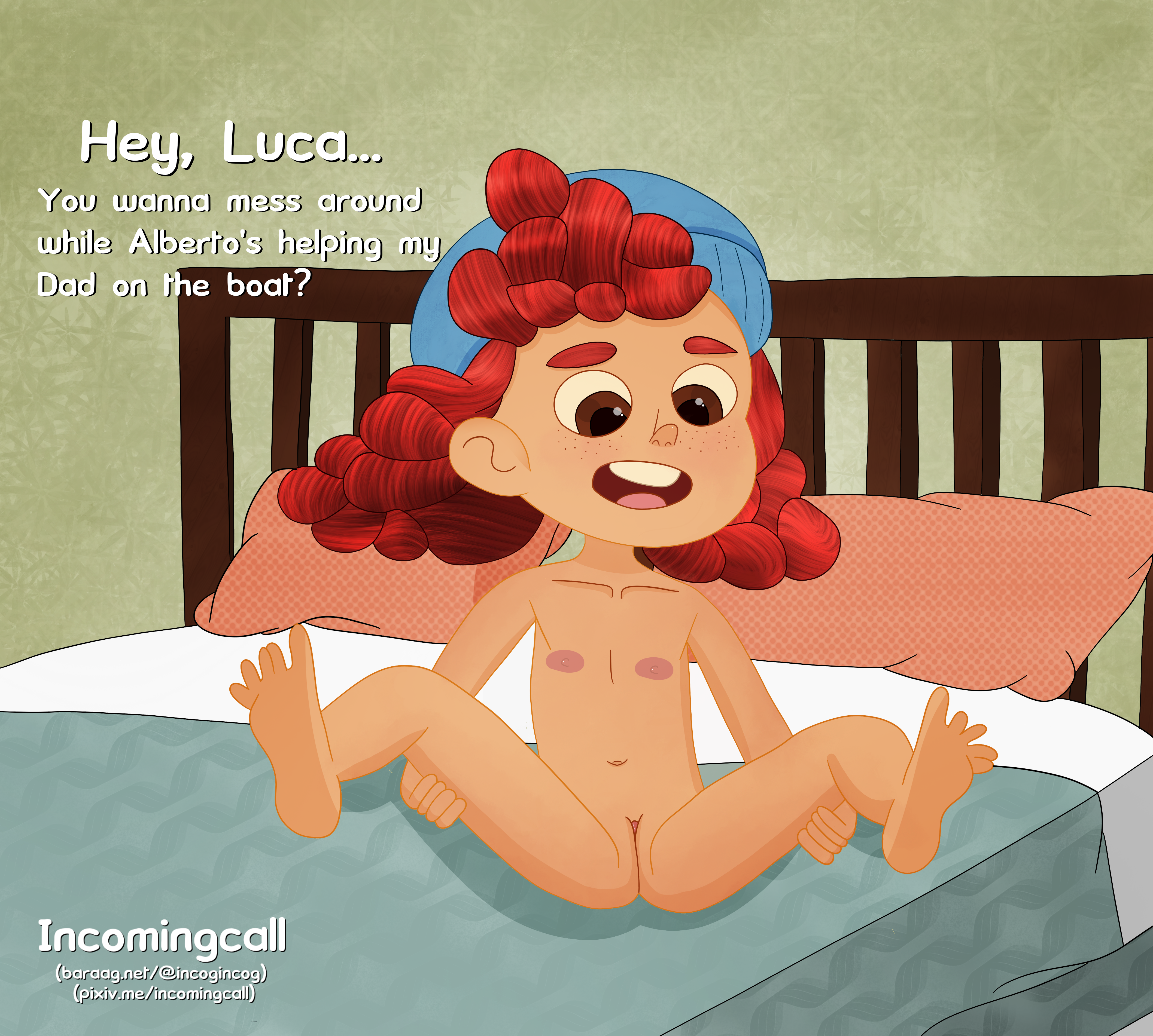 Giulia_Marcovaldo Luca_(Pixar_film) incomingcall