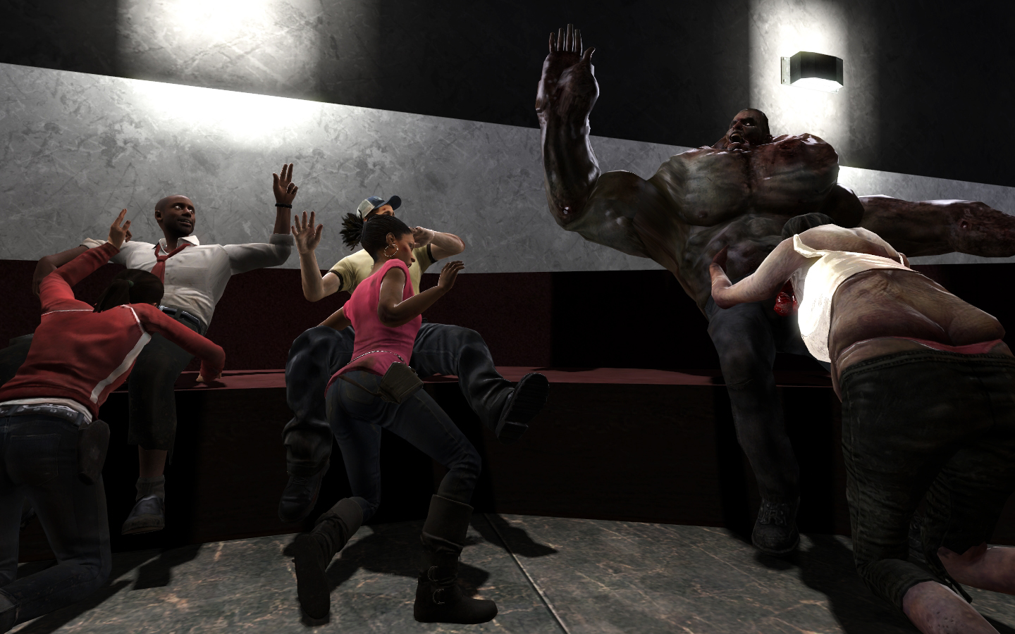 Post 385003: Ellis gmod Left_4_Dead Louis Rochelle Spitter Tank Zoey