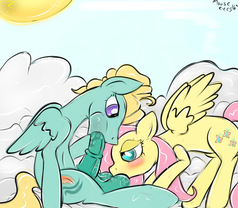 Fluttershy Friendship_is_Magic My_Little_Pony Zephyr_Breeze ray-pemmburge