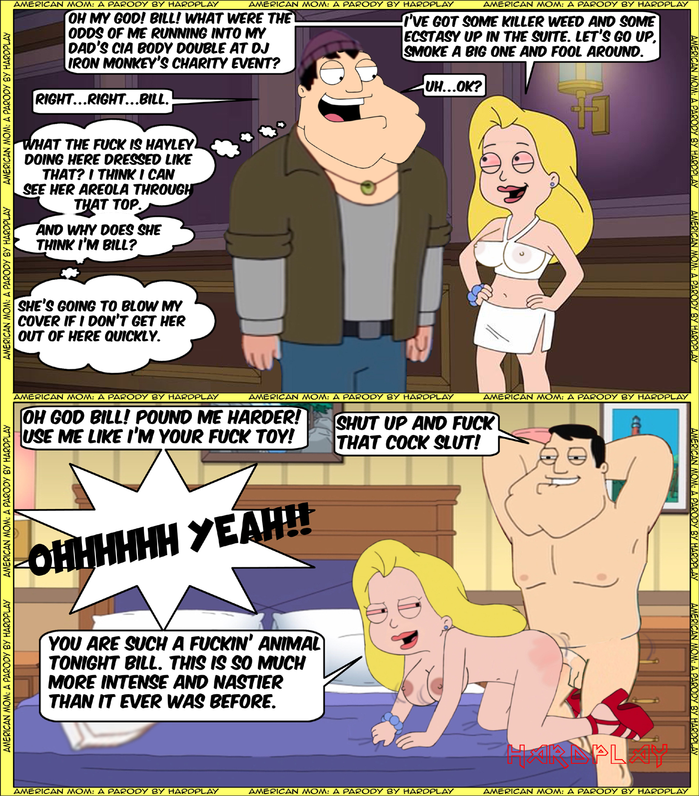 Post American Dad Bill Hardplay Hayley Smith Stan Smith