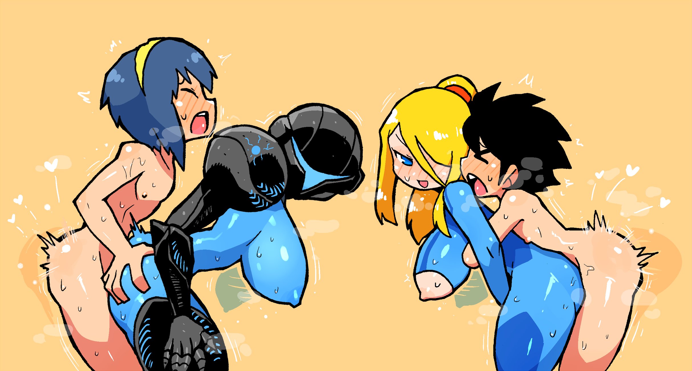 Dark_Samus Fire_Emblem Marth Mega_Man Mega_Man_(character) Mega_Man_(series) Metroid Samus_Aran Super_Smash_Bros. crap-man crossover