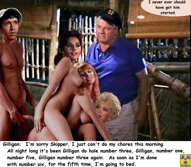 Alan_Hale Bob_Denver Dawn_Wells Gilligan's_Island Ginger_Grant Lovey_Howell Mary_Ann_Summers Natalie_Schafer Radman Skipper_Jonas_Grumby Tina_Louise Willy_Gilligan fakes