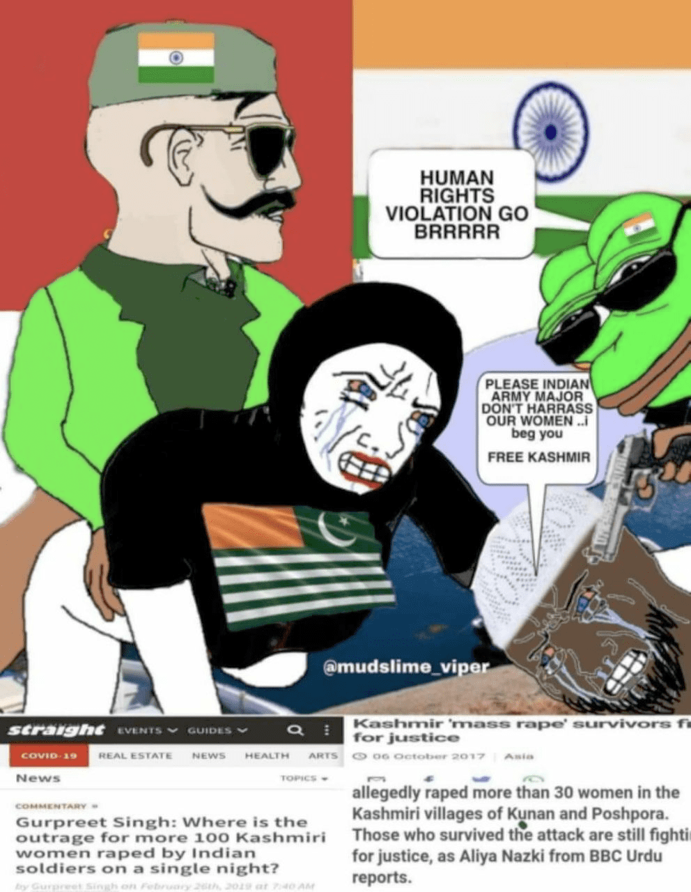 Post 5766546: edit Feels_Guy India meme Pepe_the_Frog Wojak Yes_Chad