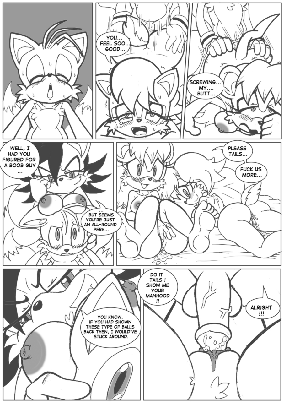 Post 4105574 Comic Fionafox Minamongoose Sallyacorn Sonicthehedgehogseries Tails Zerbukii 3574