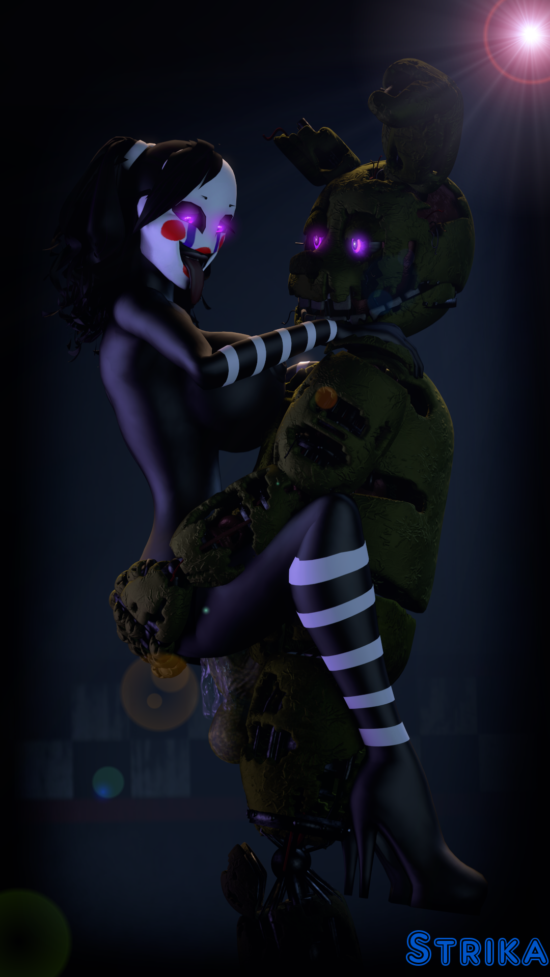 1080px x 1920px - Post 3853526: Five_Nights_at_Freddy's Marionette puppet sofia-sfm Springtrap