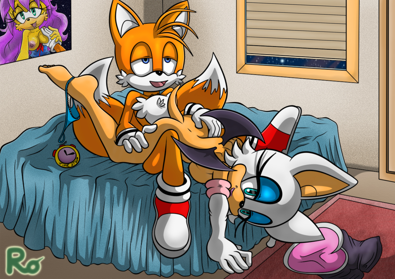 Post 2668185: Rouge_the_Bat Sonic_the_Hedgehog_(series) Tails ZerbukII