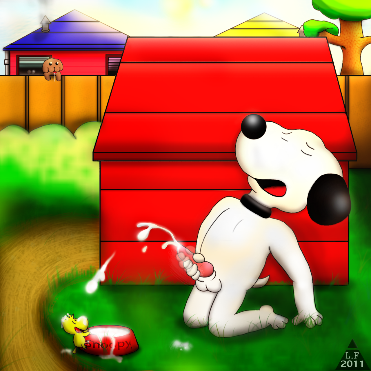 Post 701377: Peanuts Snoopy Woodstock