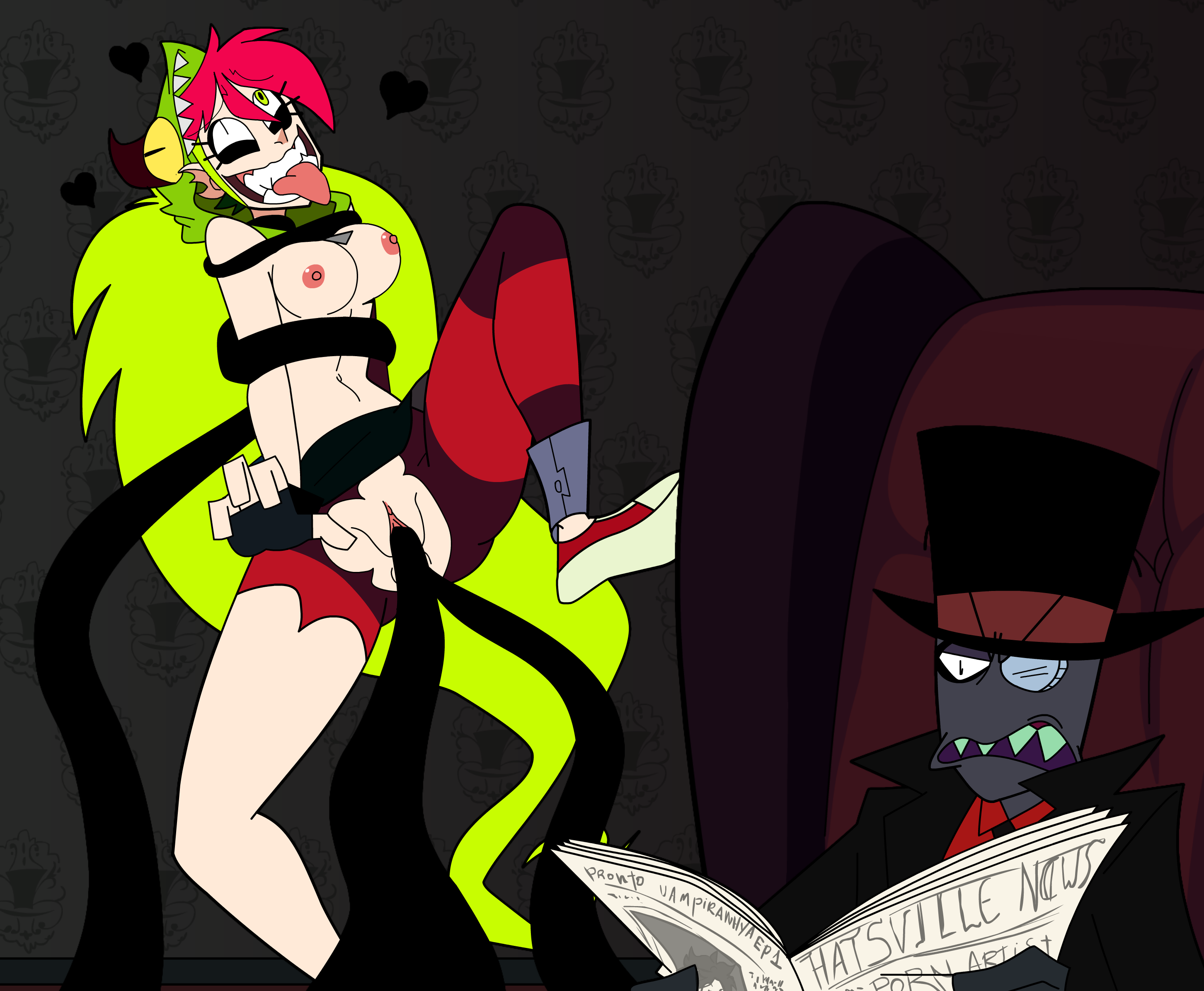 Black_Hat Demencia Vampiranhya Villainous