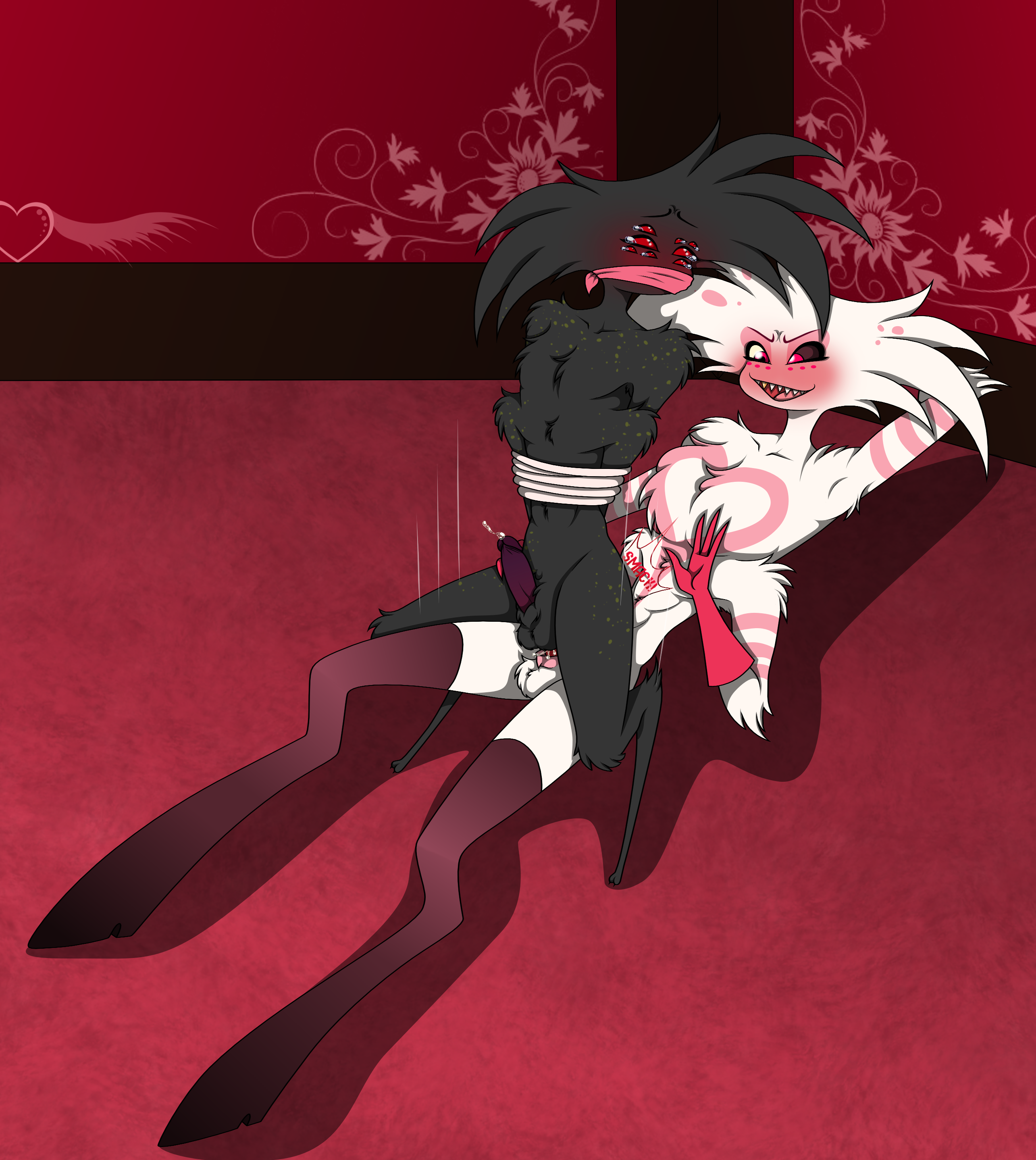 Post 3922819: Angel_Dust Arackniss coockie8 Hazbin_Hotel