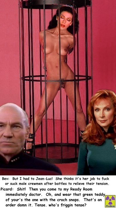 Post 1638151 Beverly Crusher Deanna Troi Fakes Gates Mcfadden Jean Luc