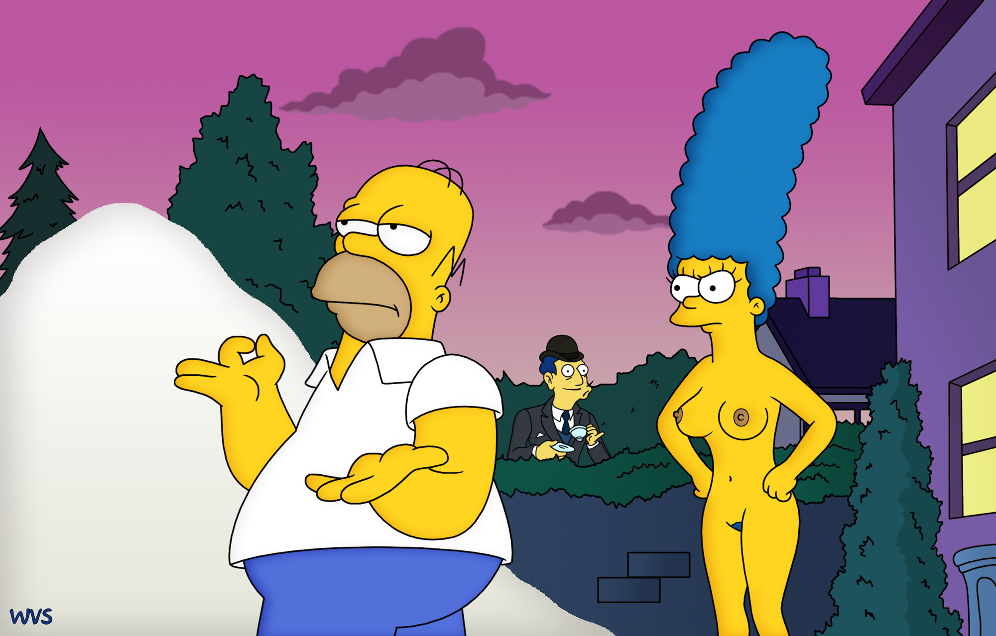 Homer_Simpson Marge_Simpson The_Simpsons WVS