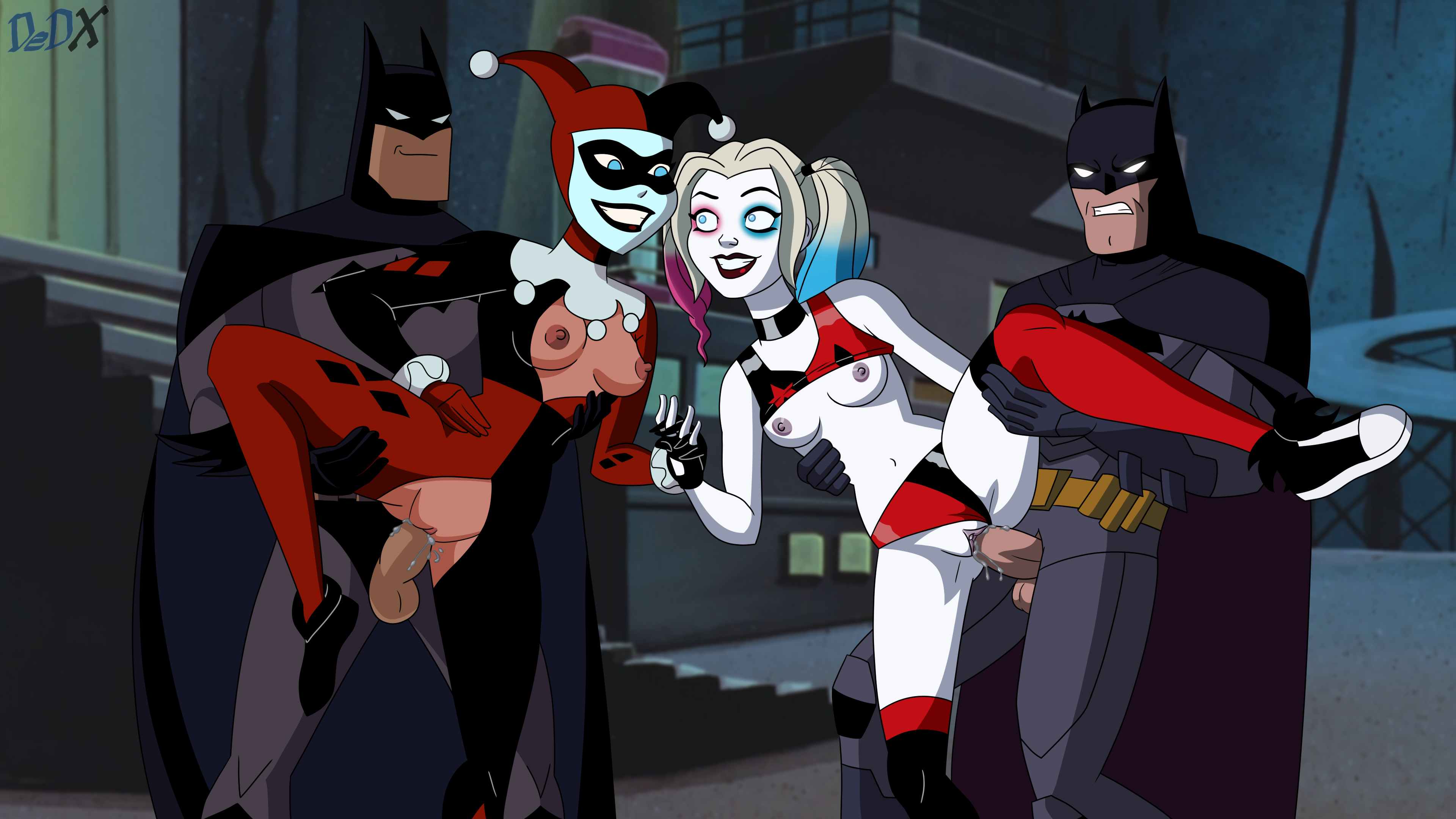 Batman Batman:_The_Animated_Series Batman_(series) DC DCAMU DCAU DeDX Harley_Quinn Harley_Quinn_(2019)